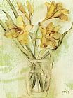 Cheri Blum Vase of Day Lilies II painting